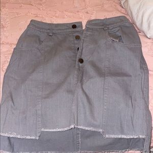 cute denim skirt never worn